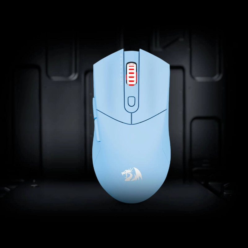 MOUSE GAMER REDRAGON ST4R PRO INALÁMBRICO CELESTE - 4