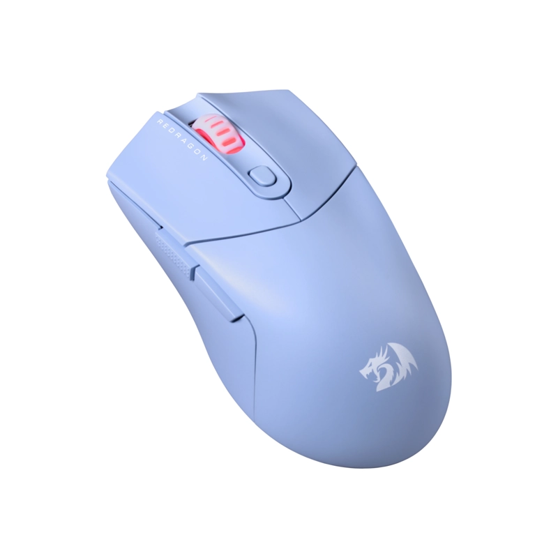 MOUSE GAMER REDRAGON ST4R PRO INALÁMBRICO CELESTE - 9