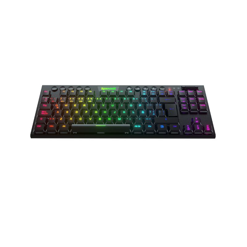 TECLADO MECÁNICO REDRAGON HORUS K621 RGB SP TKL WIFI EN COLOR NEGRO - 7