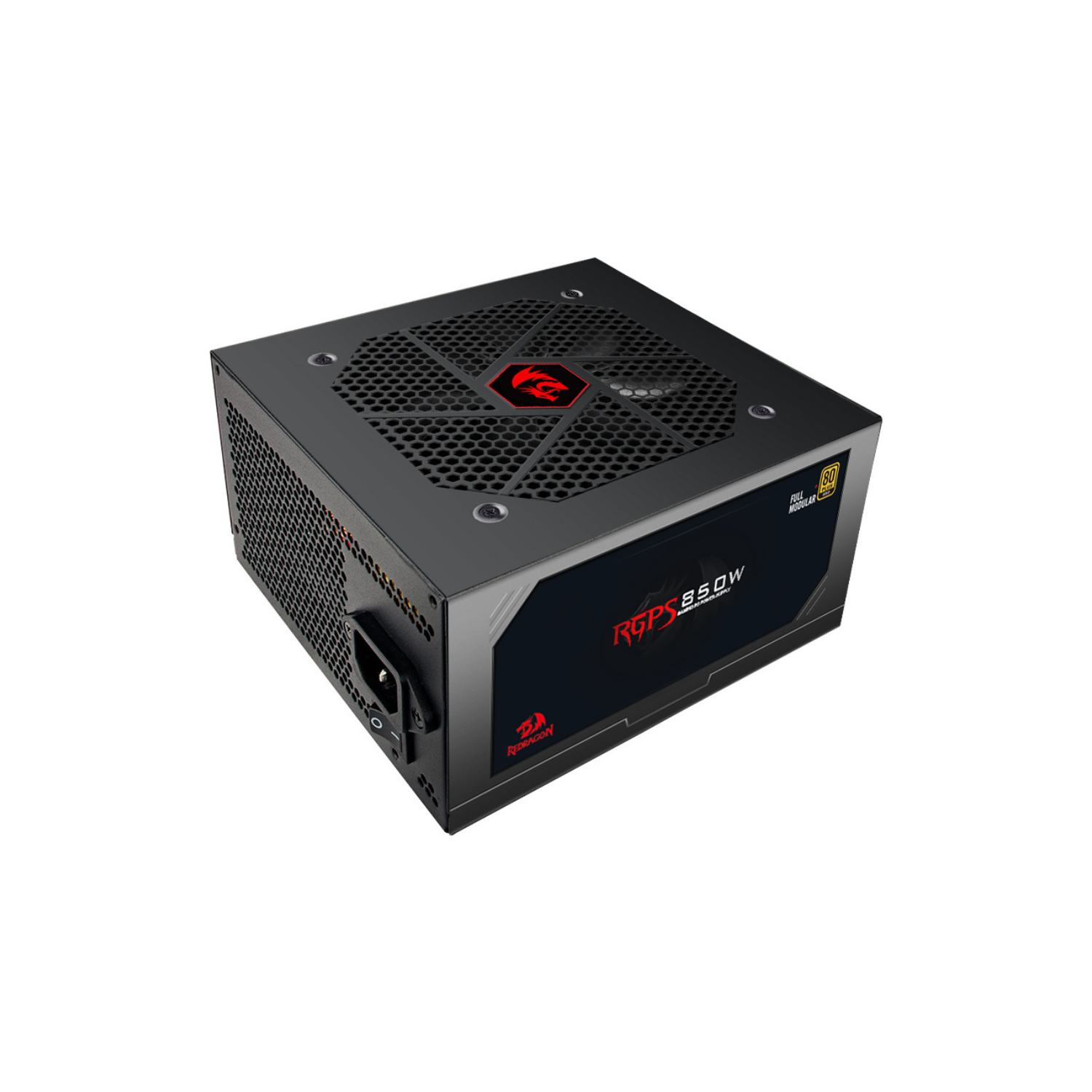 FUENTE DE PODER REDRAGON RGPSG 850W 80 PLUS EN COLOR NEGRO - 6