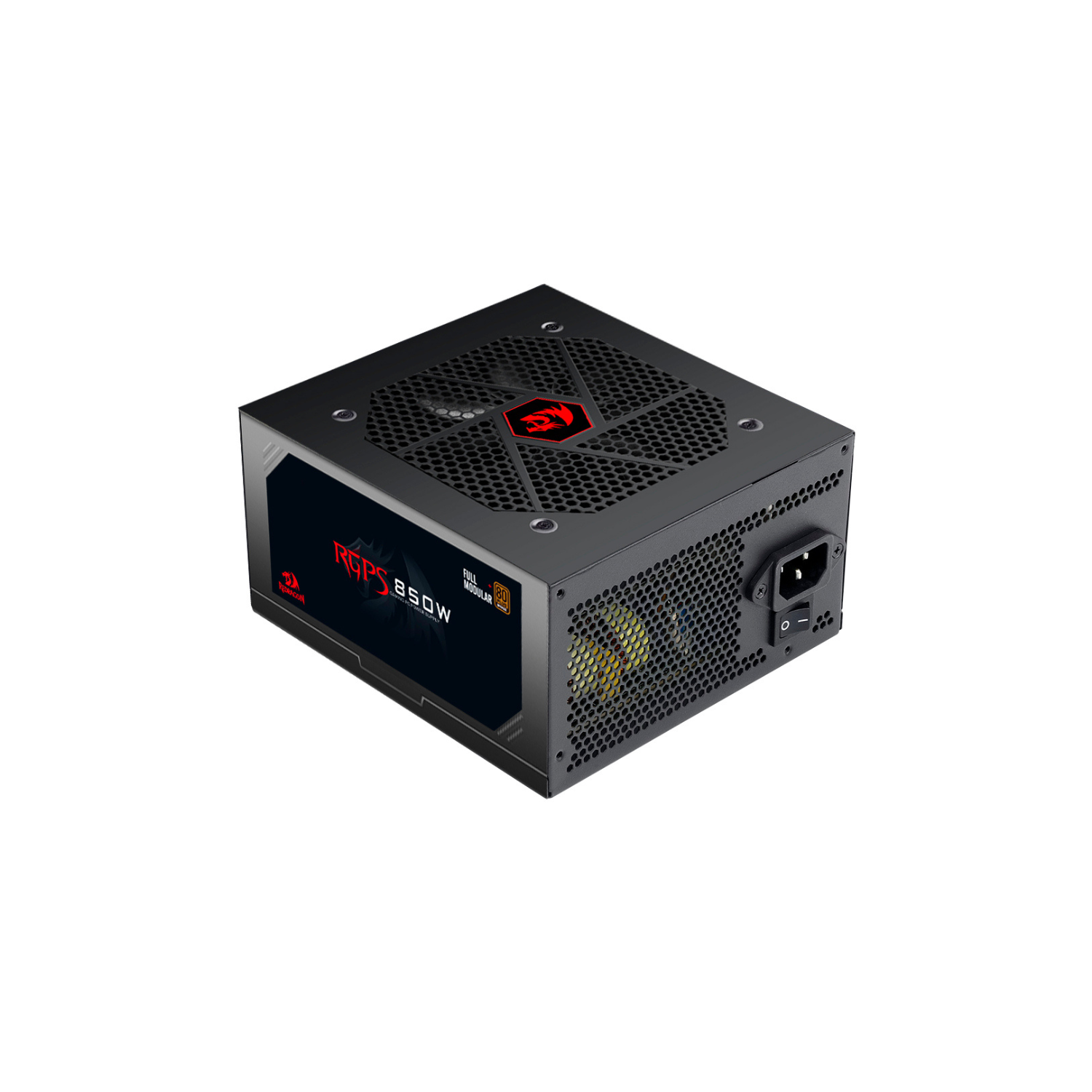 FUENTE DE PODER REDRAGON RGPSG 850W 80 PLUS EN COLOR NEGRO - 9