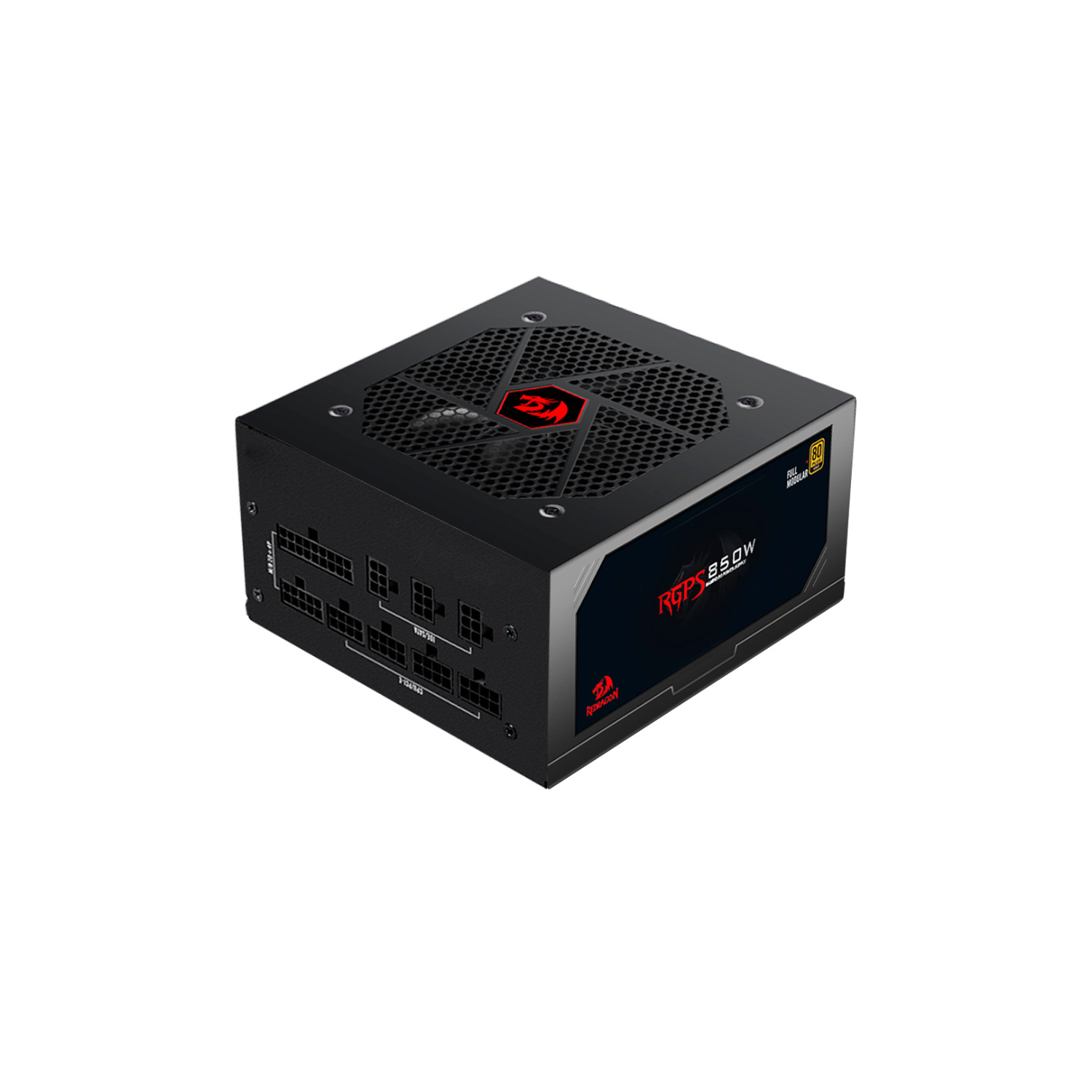 FUENTE DE PODER REDRAGON RGPSG 850W 80 PLUS EN COLOR NEGRO - 10