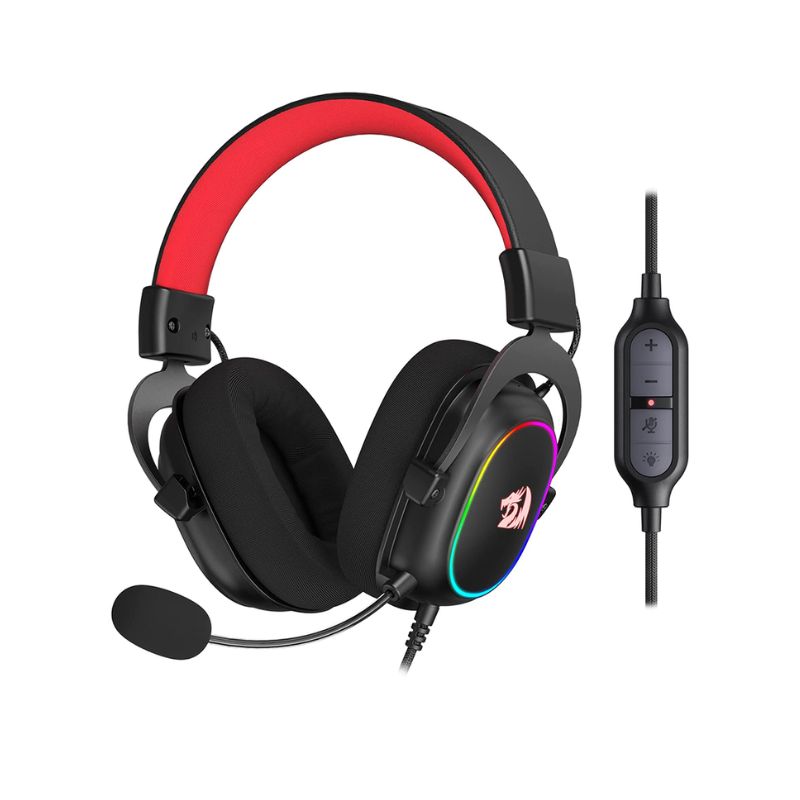 AUDIFONO GAMER REDRAGON ZEUS X H510 RGB SONIDO 7.1 EN COLOR NEGRO - 1