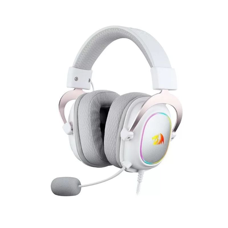 AUDIFONO GAMER REDRAGON ZEUS X H510 RGB SONIDO 7.1 EN COLOR BLANCO - 2