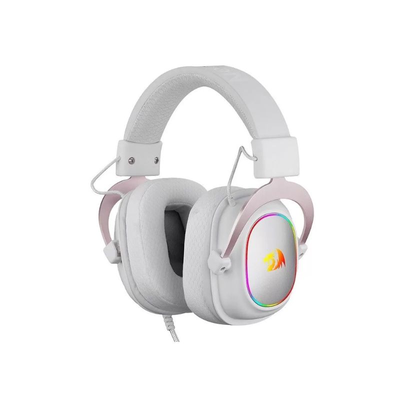 AUDIFONO GAMER REDRAGON ZEUS X H510 RGB SONIDO 7.1 EN COLOR BLANCO - 3