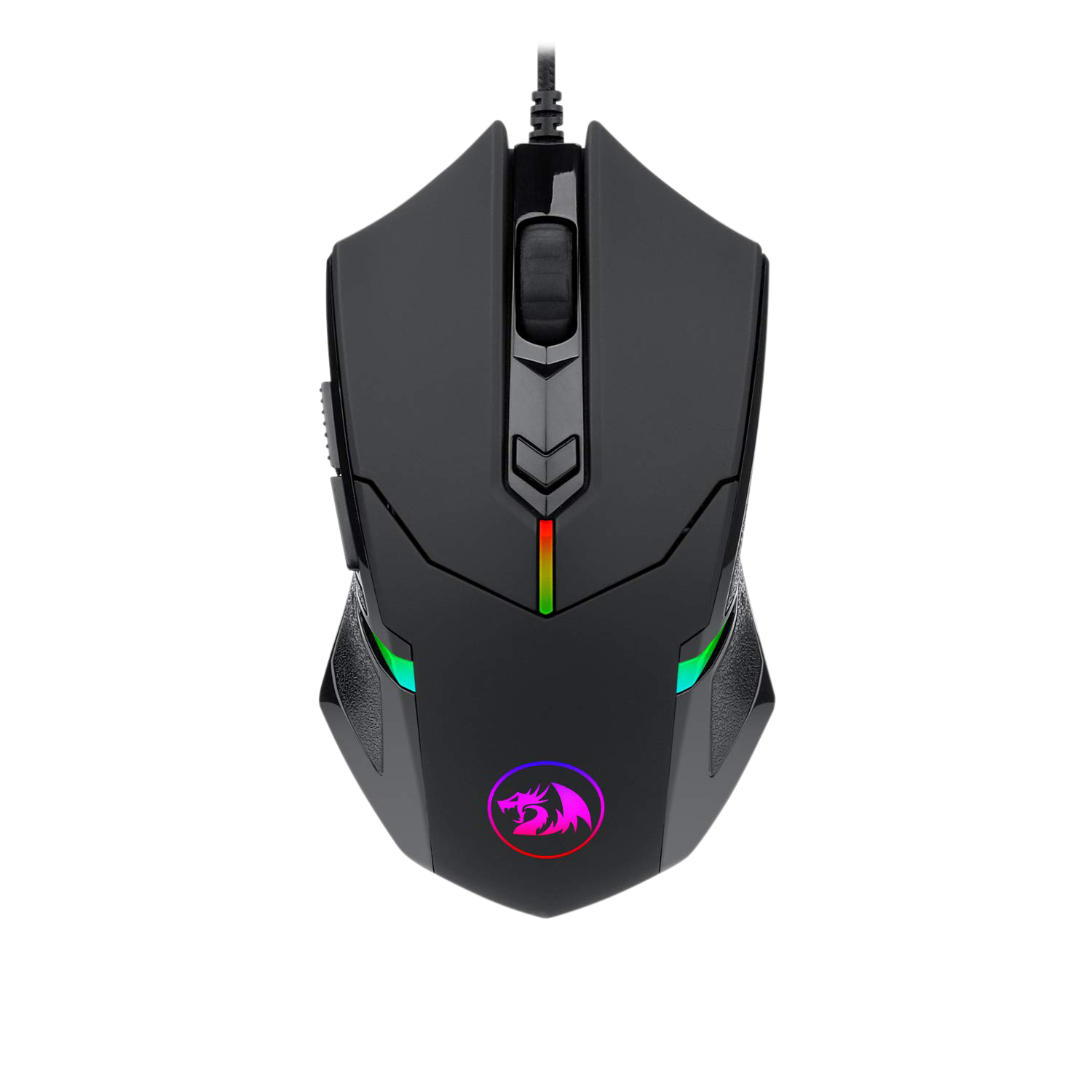 MOUSE GAMER REDRAGON CENTROPHORUS M601 RGB EN COLOR NEGRO - 1