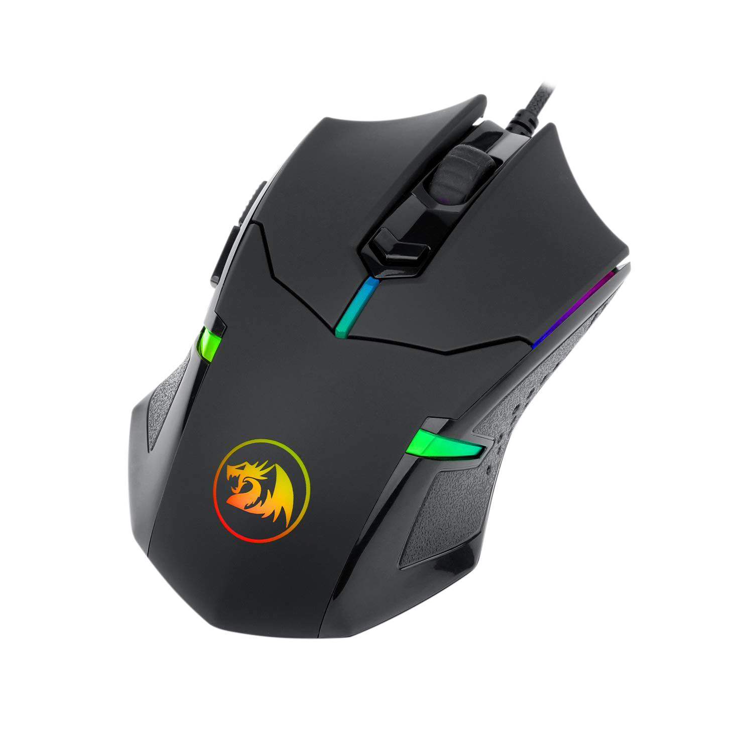 MOUSE GAMER REDRAGON CENTROPHORUS M601 RGB EN COLOR NEGRO - 7
