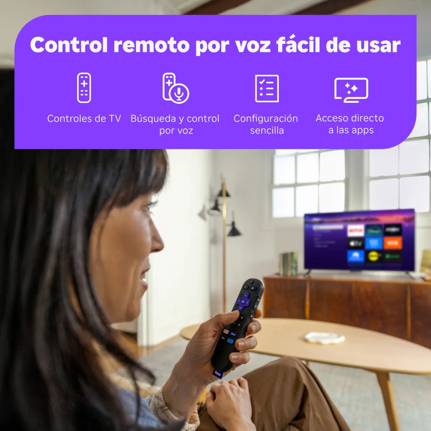 ROKU STREAMING STICK 2025 DISPOSITIVO DE STREAMING HD PARA TV - 6