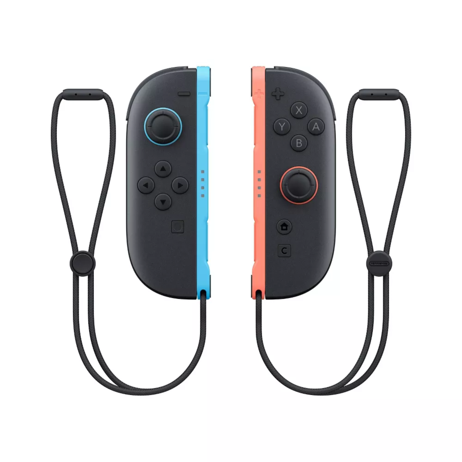 JOY-CON 2 NINTENDO SWITCH 2 (L/R) AZUL Y EN COLOR ROJO - 1