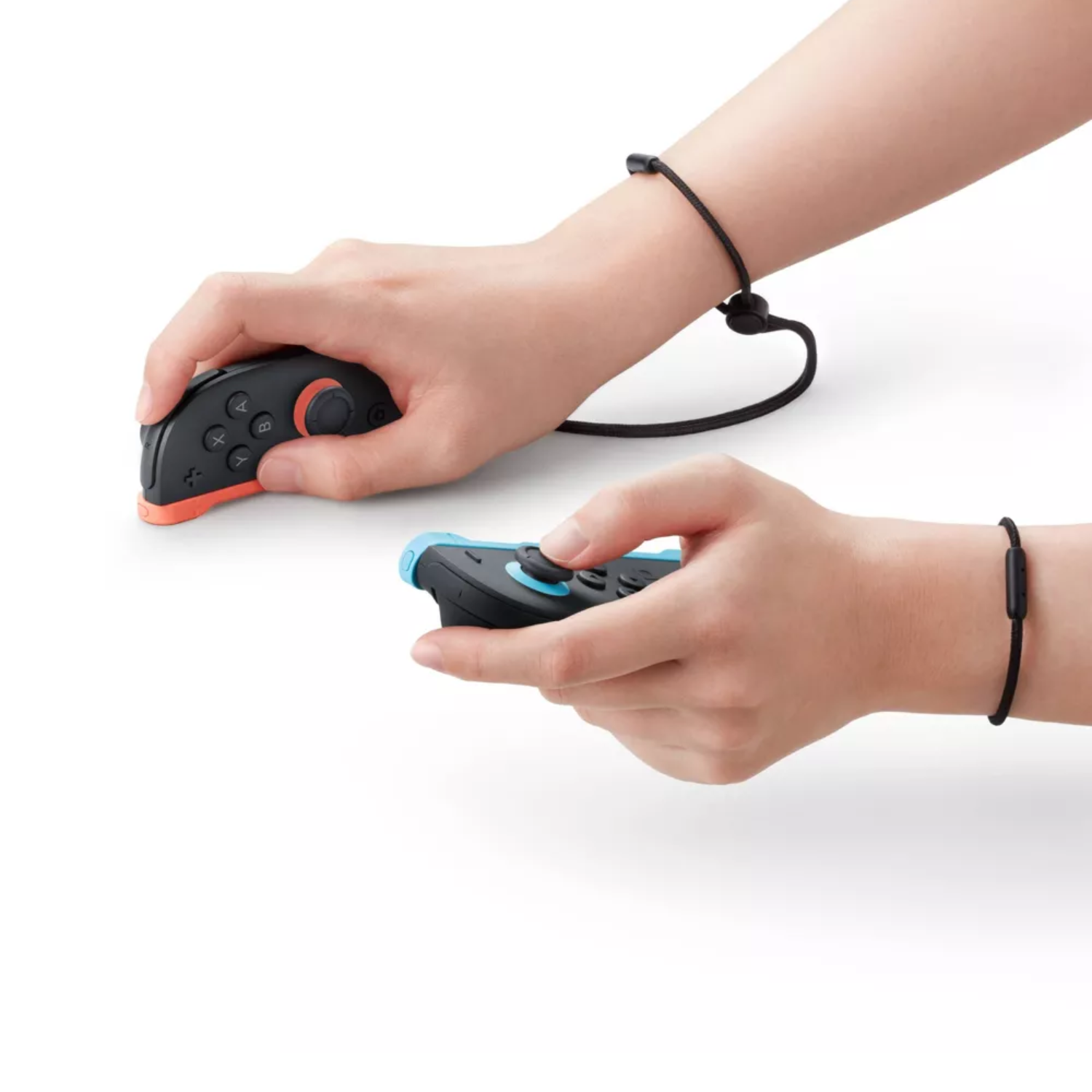 JOY-CON 2 NINTENDO SWITCH 2 (L/R) AZUL Y EN COLOR ROJO - 3