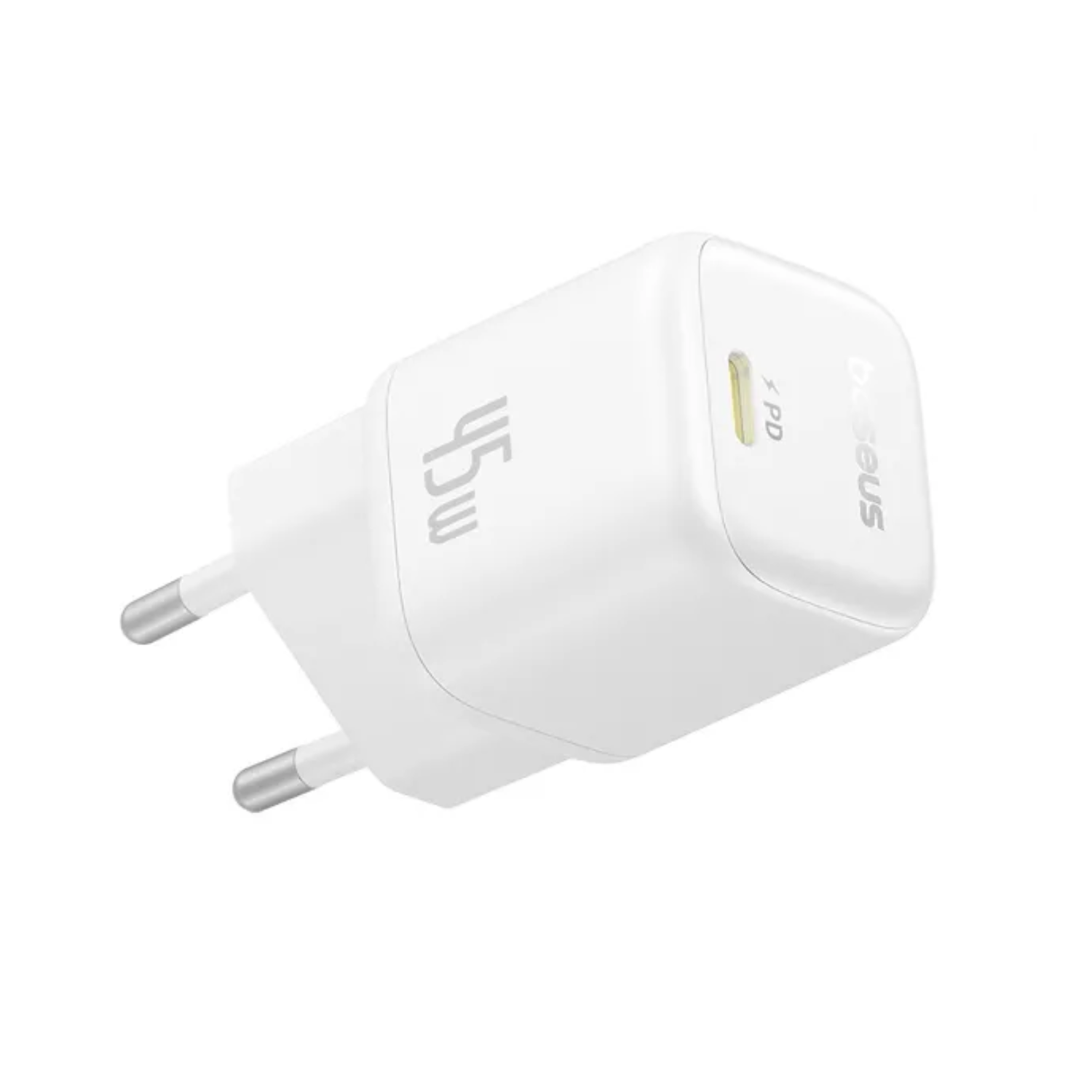 CARGADOR RÁPIDO BASEUS PICOGO GAN6 USB C 45W EN COLOR BLANCO - 7
