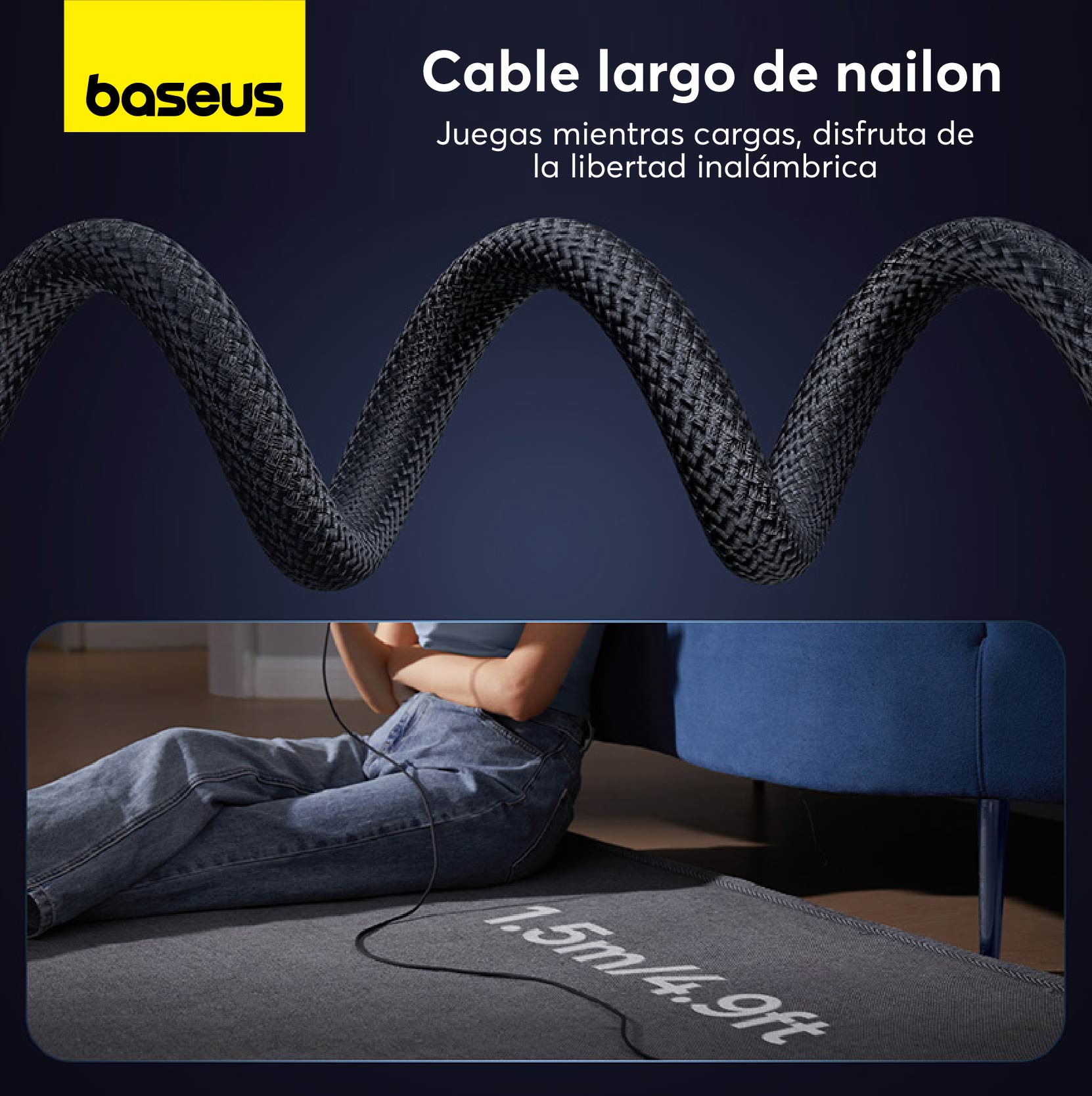 CARGADOR INALÁMBRICO QI2 BASEUS MINI4 UNIVERSAL EXPLORER 15W - 4