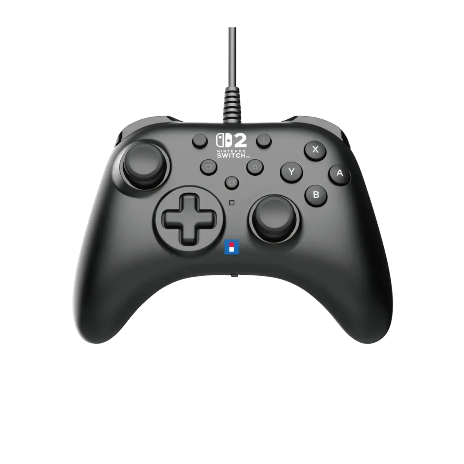 CONTROL ALAMBRICO HORIPAD TURBO PARA NINTENDO SWITCH 2 EN COLOR NEGRO - 1