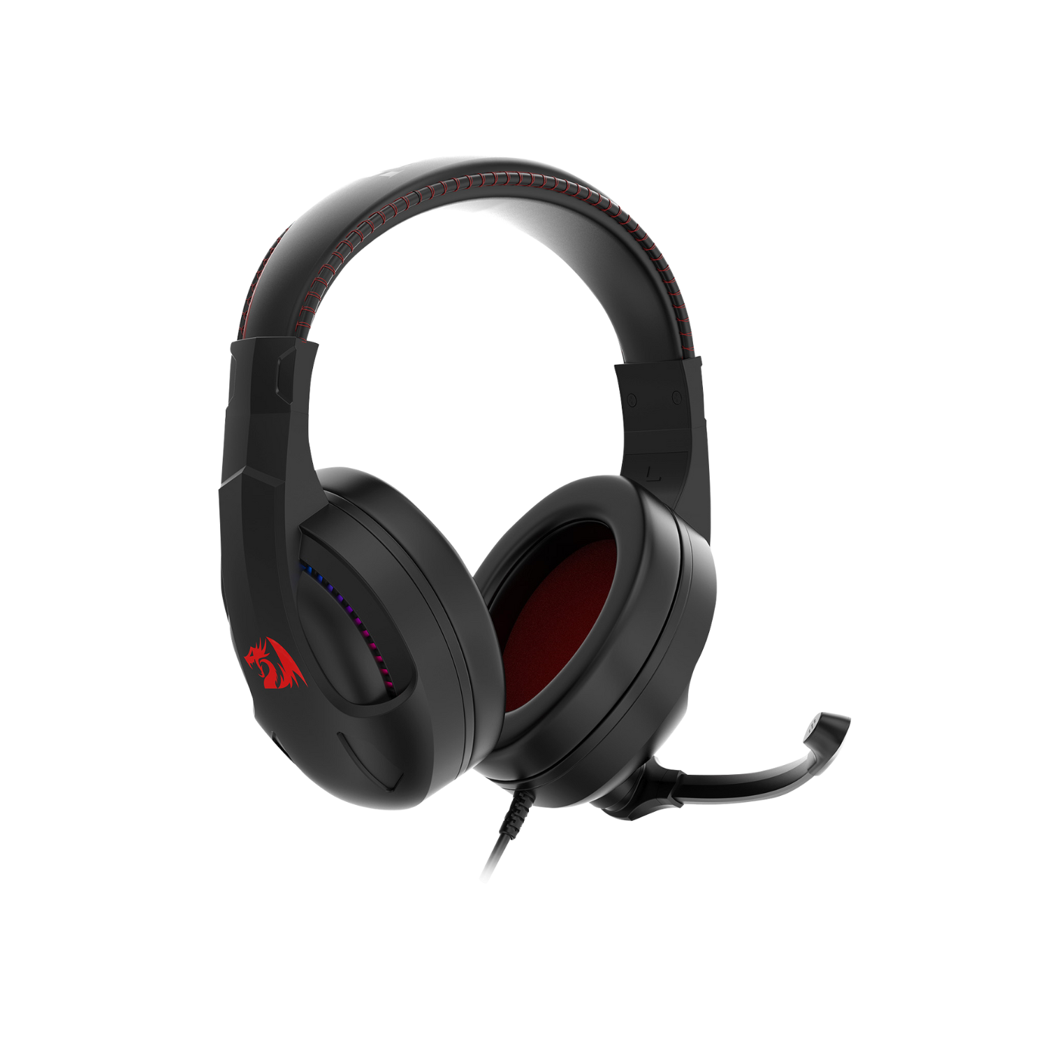 AUDIFONO GAMER REDRAGON CRONUS H211 RGB EN COLOR NEGRO - 6