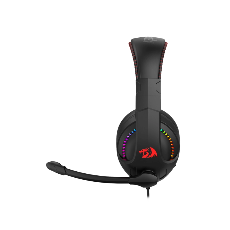 AUDIFONO GAMER REDRAGON CRONUS H211 RGB EN COLOR NEGRO - 7
