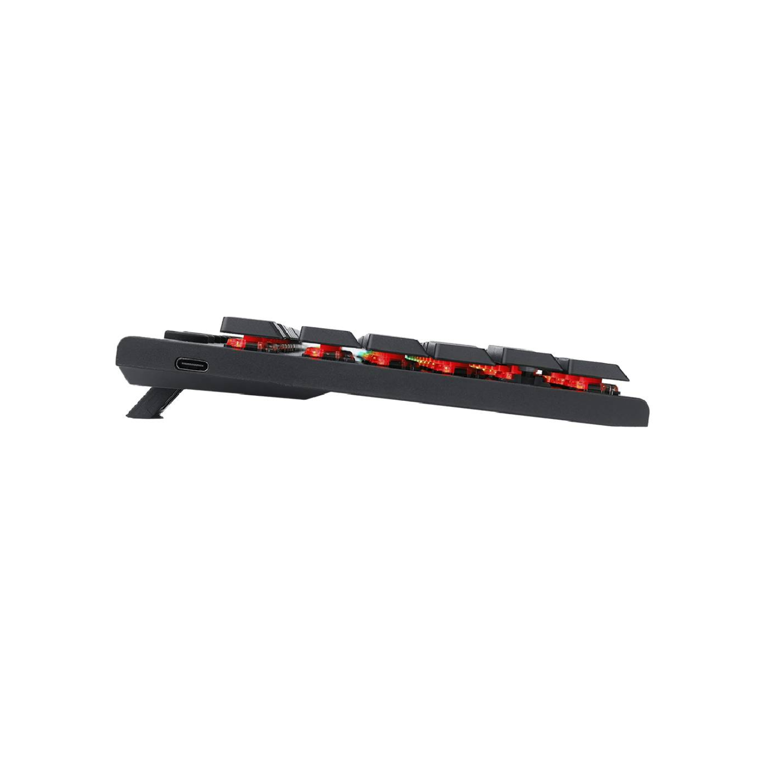 TECLADO GAMER REDRAGON CABLEADO HORUS TKL K622SP SWITCH RED RGB EN COLOR NEGRO - 6