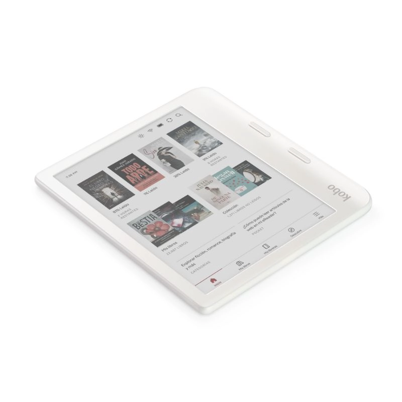 E-READER KOBO N428-KU-WH-K-CK 7' 32 GB LECTOR E READER LIBRA COLOUR HD EN COLOR BLANCO - 4