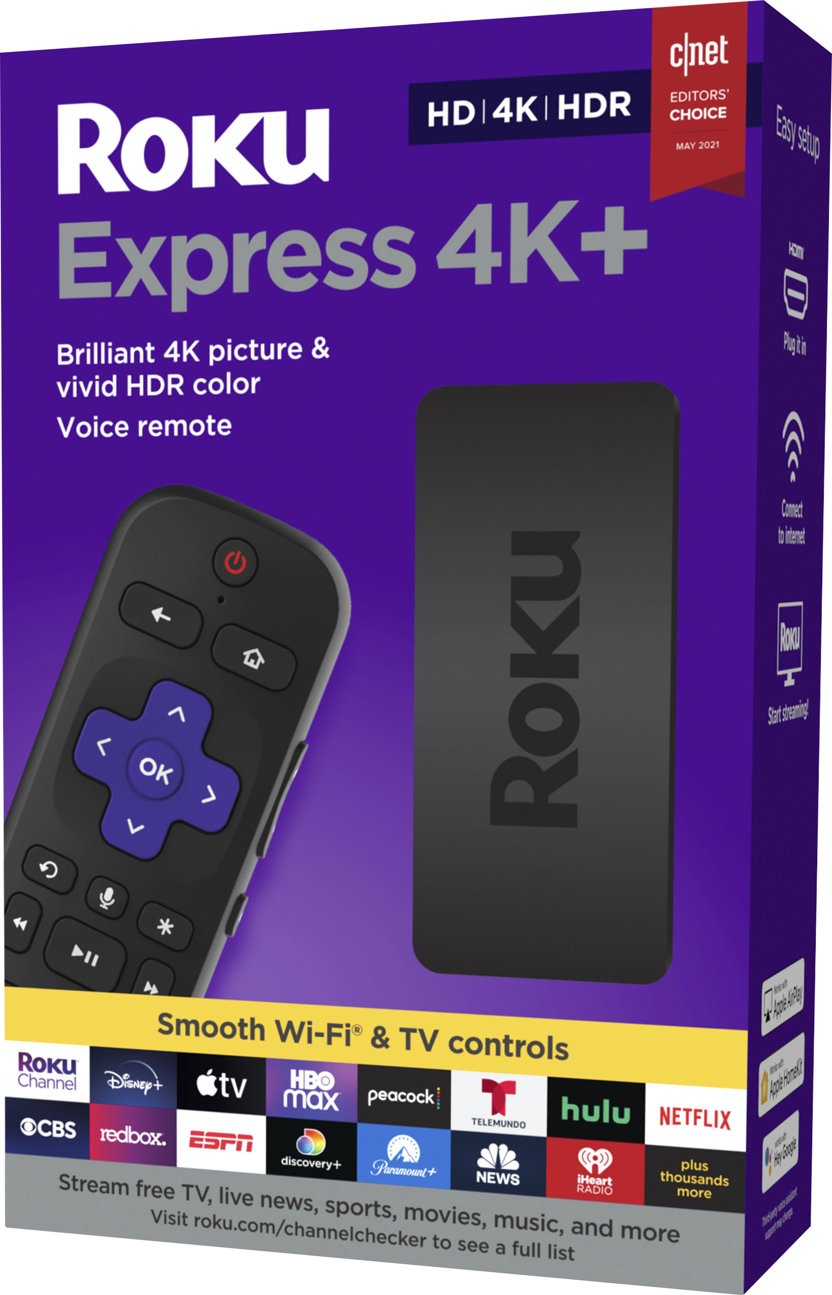 STREAMING ROKU 4K 3941R EXPRESS + - 3