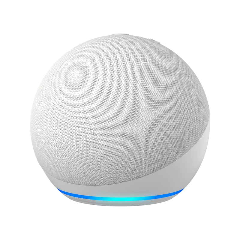 PARLANTE BLUETOOTH AMAZON ALEXA ECHO DOT 5 GENERACIÓN EN COLOR BLANCO