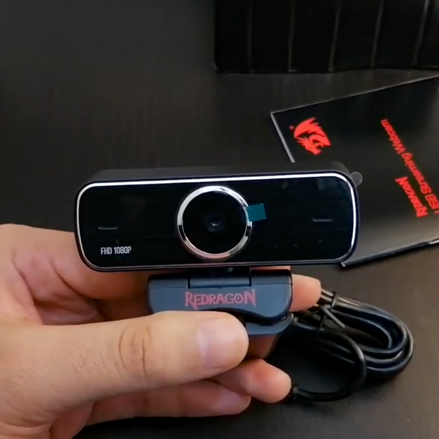 WEBCAM REDRAGON HITMAN GW800 NEGRO - 2