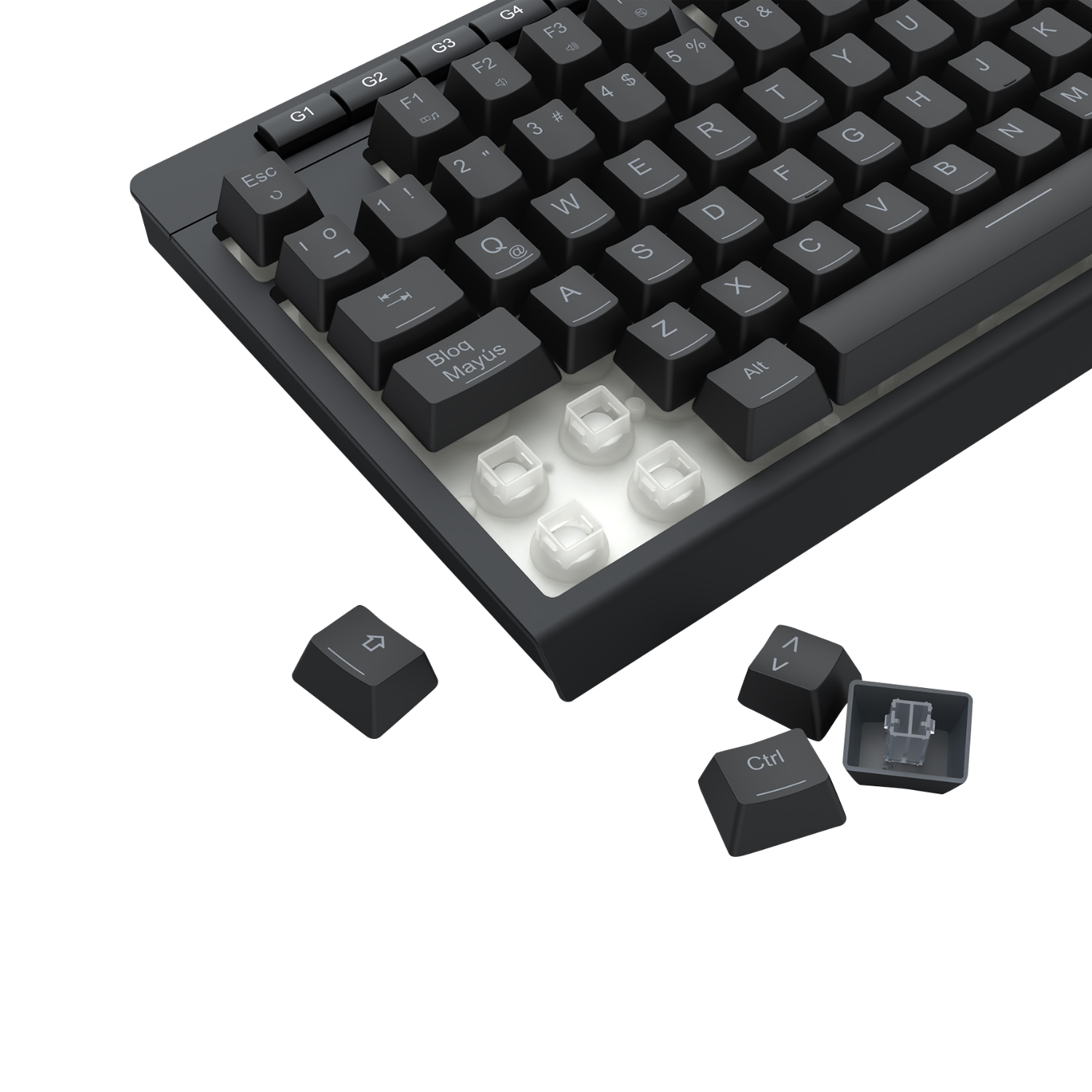 PACK TECLADO AUDIFONO MOUSE Y MOUSEPAD REDRAGON S147 NEGRO - 8