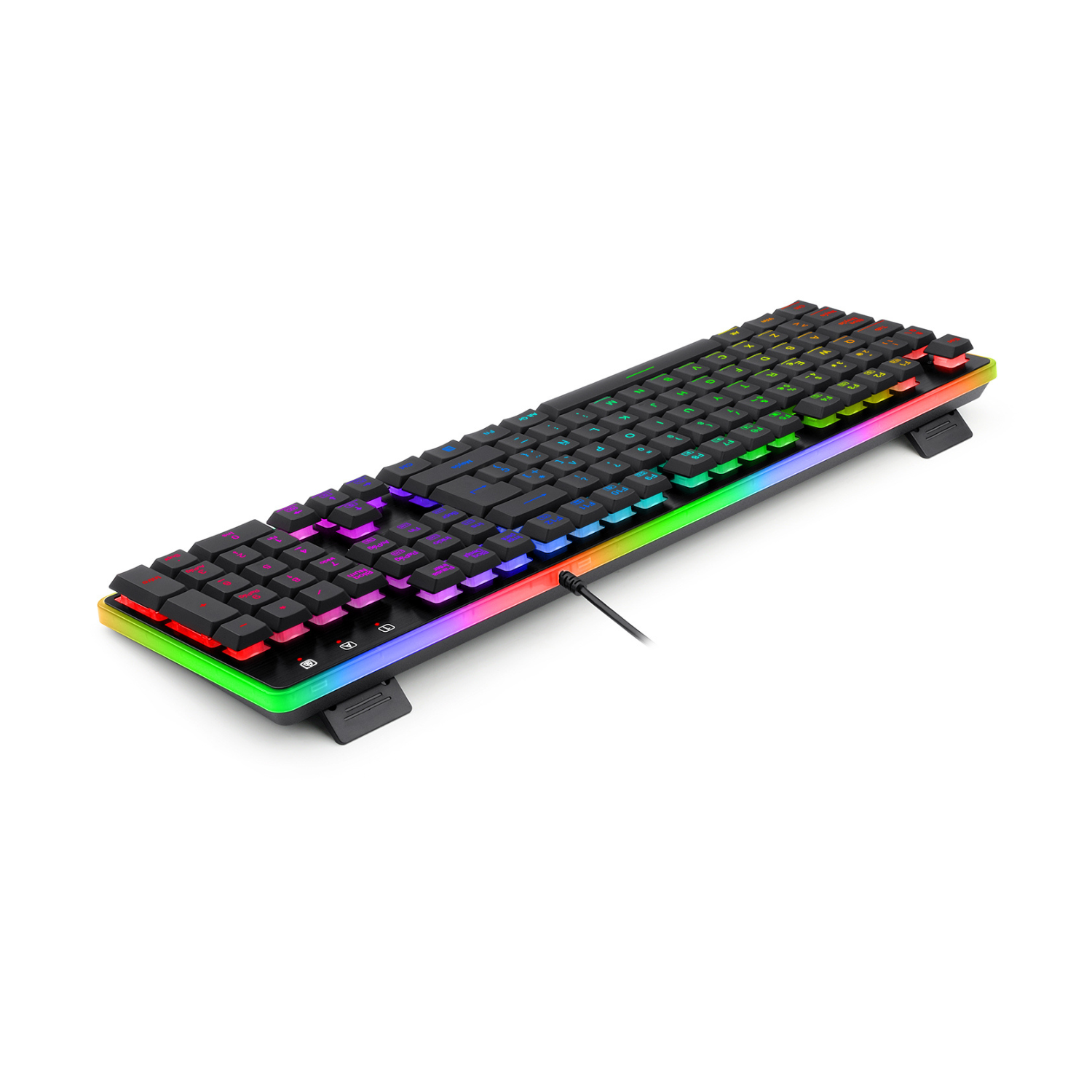 TECLADO GAMER REDRAGON DYAUS 2 K509 RGB NEGRO - 6