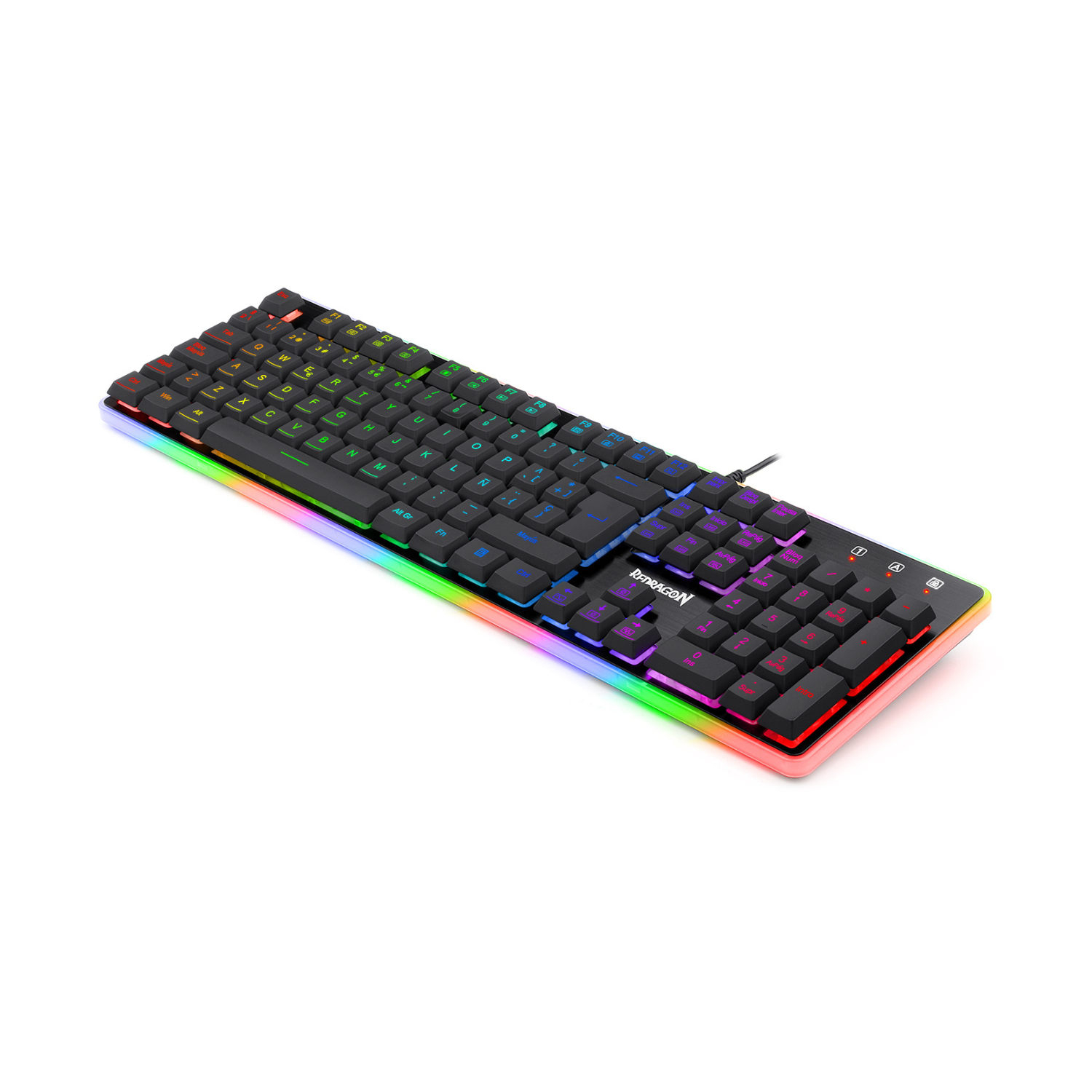 TECLADO GAMER REDRAGON DYAUS 2 K509 RGB NEGRO - 7