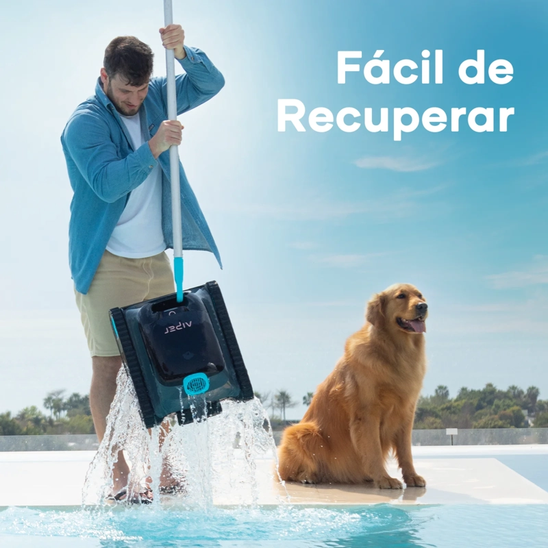 LIMPIADOR DE PISCINA AUTOMATICO AIPER SCUBA S1 GRIS - 2