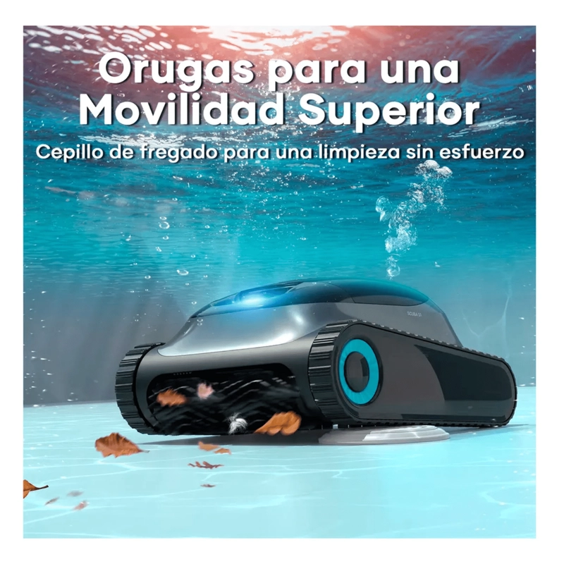 LIMPIADOR DE PISCINA AUTOMATICO AIPER SCUBA S1 GRIS - 4