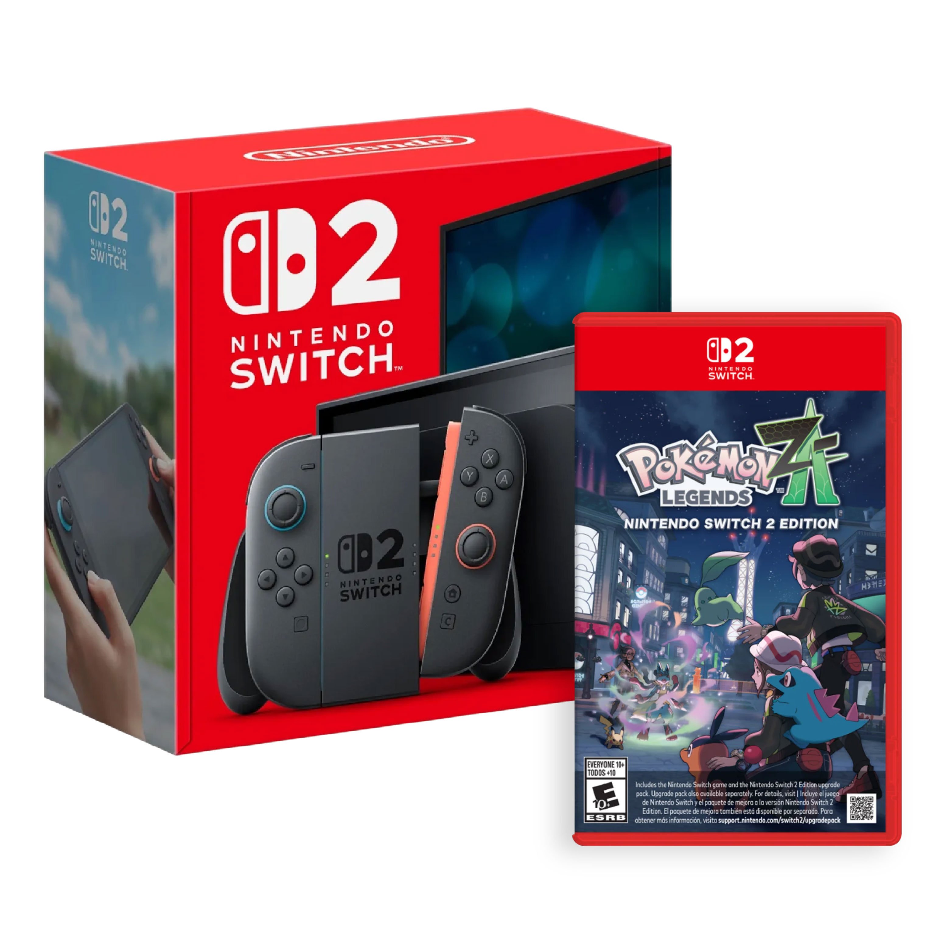 CONSOLA NINTENDO SWITCH 2 + JUEGO NS2 POKEMON LEGENDS: Z-A