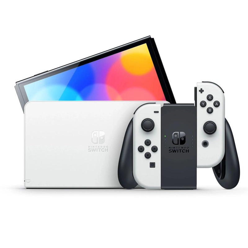 PACK CONSOLA NINTENDO SWITCH OLED BLANCA CON JUEGO MINECRAFT - 3
