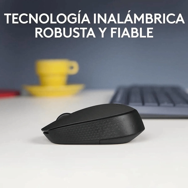 MOUSE INALAMBRICO LOGITECH M170 NEGRO - 2