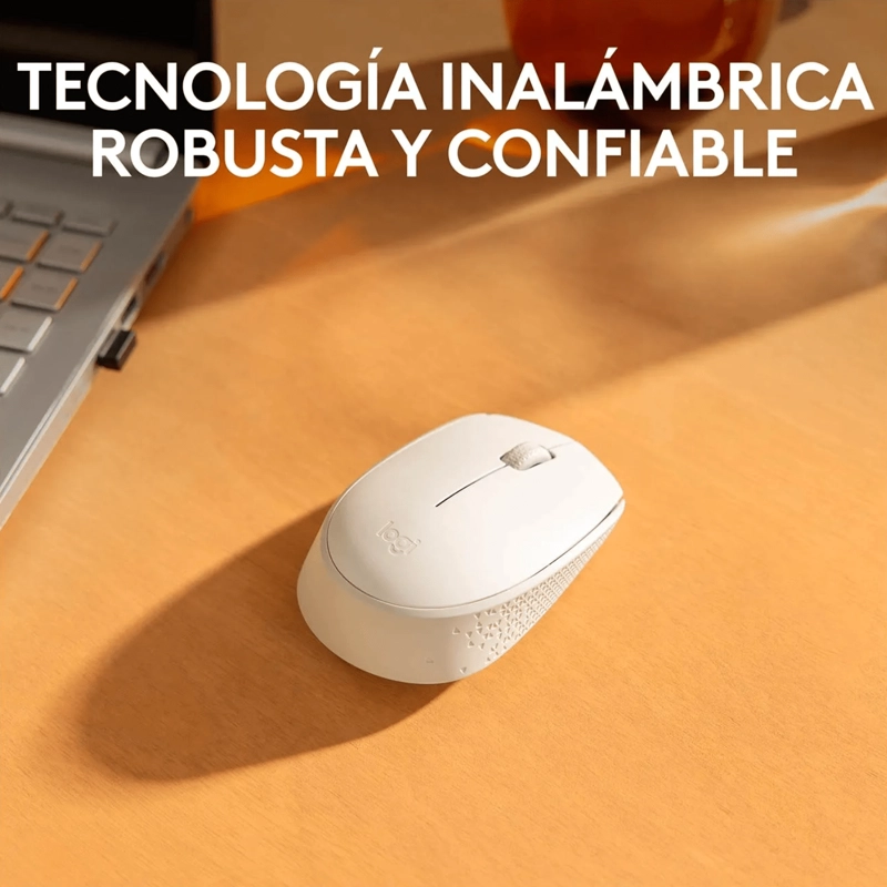 MOUSE INALAMBRICO LOGITECH M170 BLANCO - 2