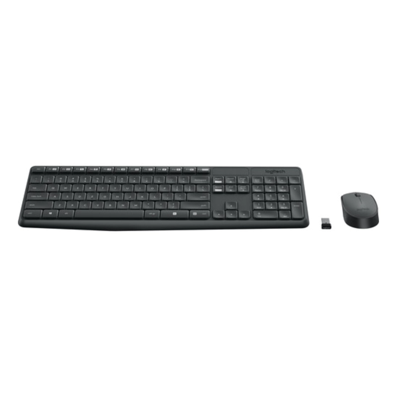 KIT TECLADO + MOUSE LOGITECH MK235 ESPAÑOL NEGRO - 2