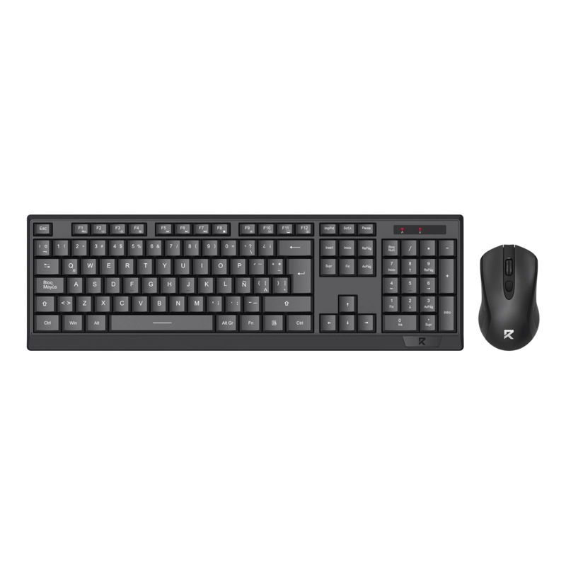KIT TECLADO + MOUSE REDRAGON BS8343A SP ESPAÑOL NEGRO - 1