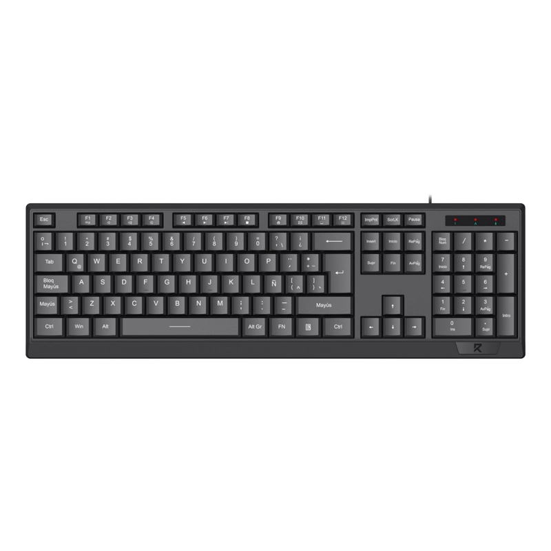 TECLADO REDRAGON BK8345 SP ESPAÑOL NEGRO - 1