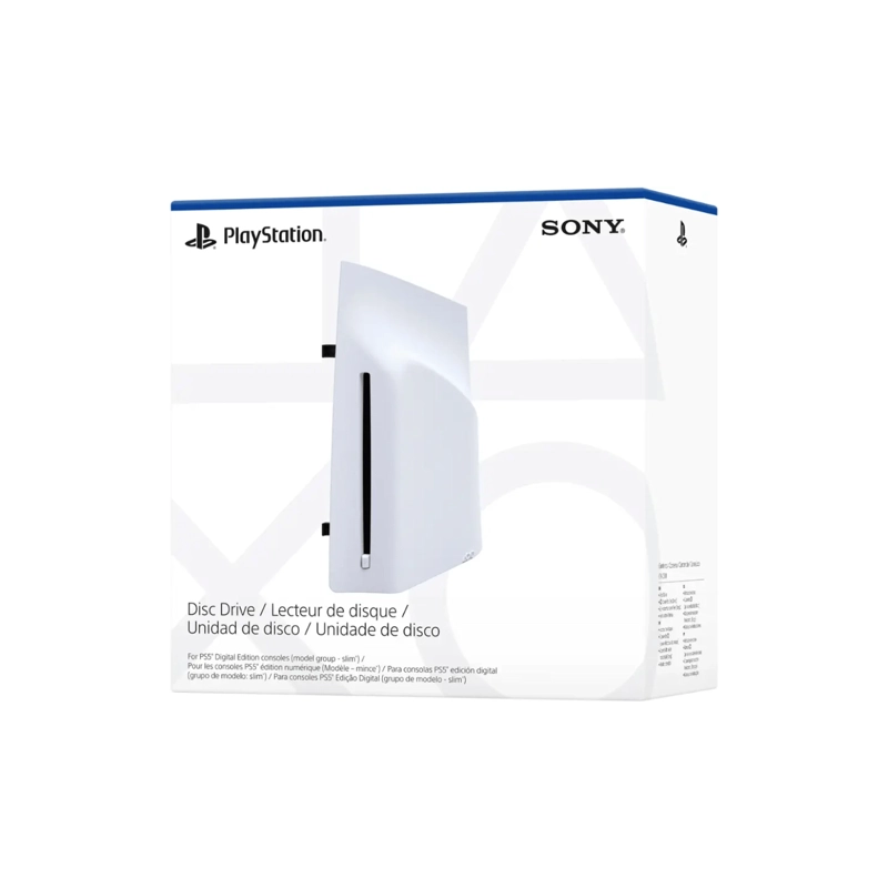 LECTOR PS5 UNIDAD DE DISCO EXTERNA EDICION DIGITAL (MODELOS SLIM Y PRO) BLANCO - 5