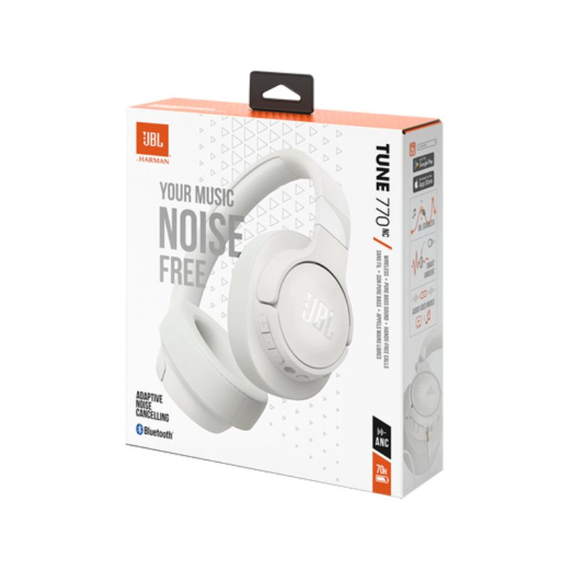 AUDIFONOS INALAMBRICOS JBL TUNE 770NC OVER EAR CANCELACION DE RUIDO BLANCO - 8
