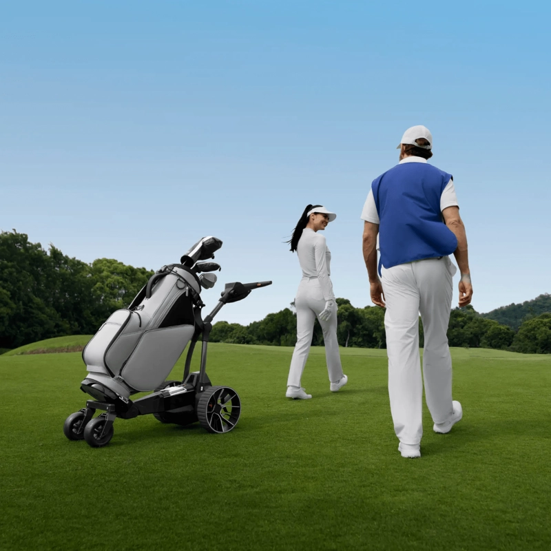 CARRITO DE GOLF ELECTRICO BIRDIE 3X AUTONOMÍA 36 HOYOS MAX 9KM/H 240W CONTROL A DISTANCIA - 3