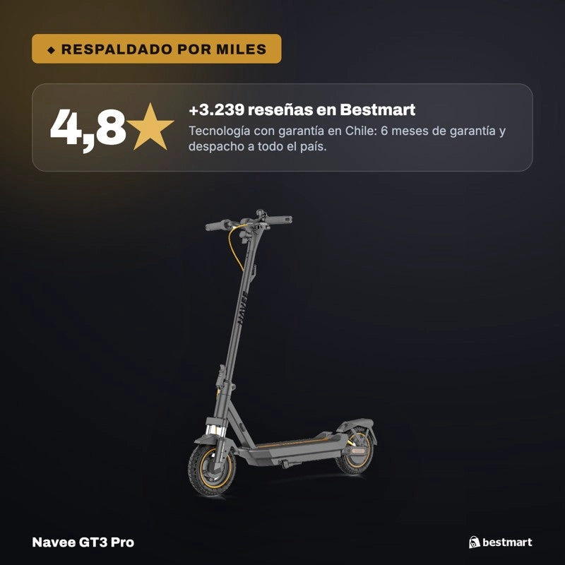 SCOOTER ELECTRICO GT3 PRO PLEGABLE AUTONOMÍA 60KM MAX 32 KM/H 1000W SUSPENSIÓN CUÁDRUPLE - 11