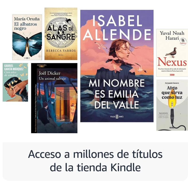 LECTOR EREADER AMAZON KINDLE EREADER COLORSOFT 2025 7' 16GB NEGRO - 6