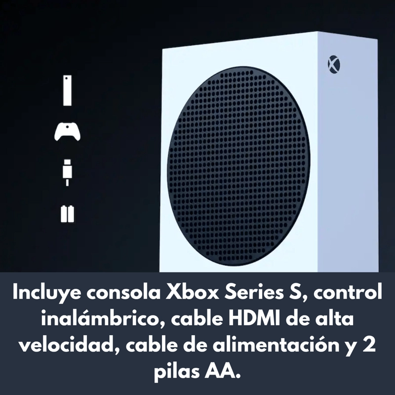 CONSOLA XBOX SERIES S 1 TB SSD BLANCO - REACONDICIONADO CERTIFICADO - 4