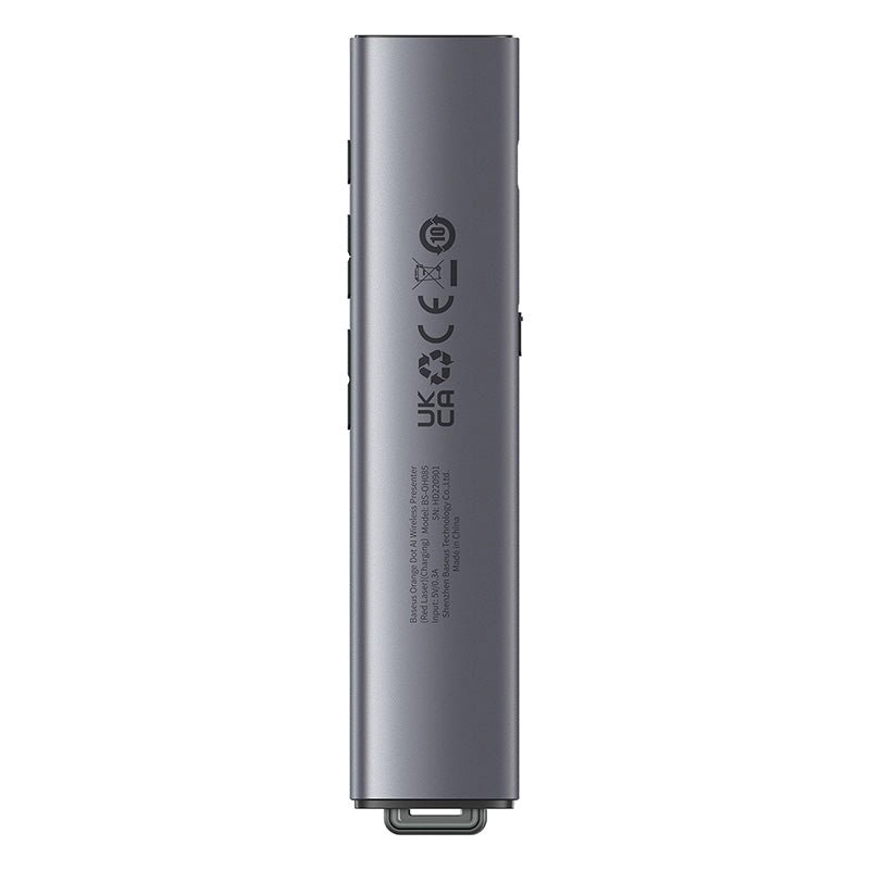 PRESENTADOR INALAMBRICO BASEUS ORANGE DOT CON IA LASER - 4