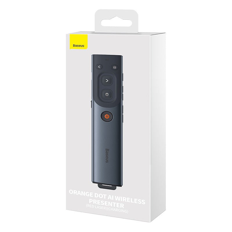 PRESENTADOR INALAMBRICO BASEUS ORANGE DOT CON IA LASER - 5