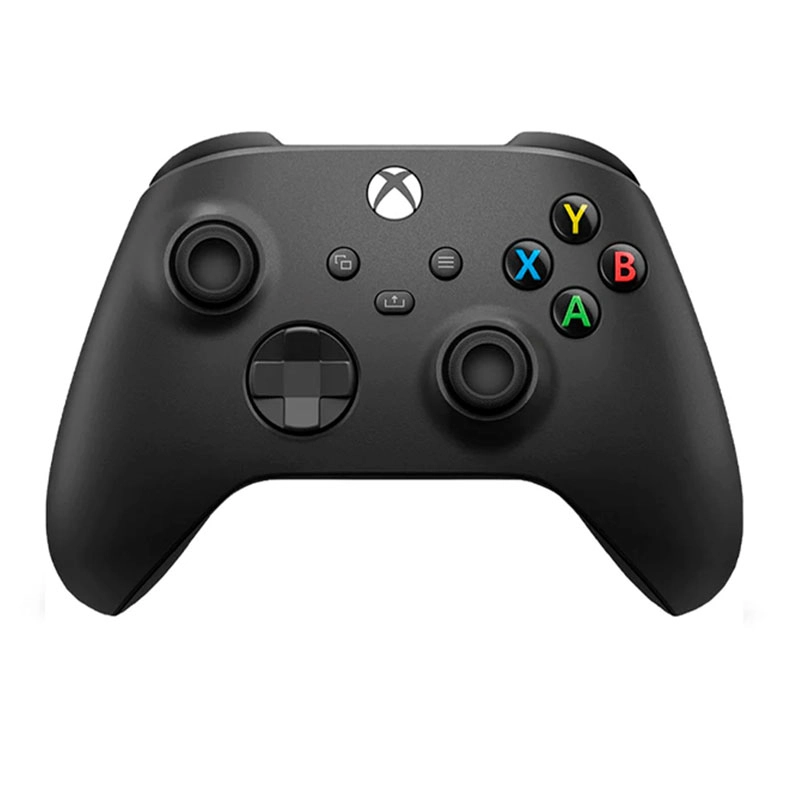 CONTROL INALAMBRICO MICROSOFT XBOX CARBON NEGRO - 1