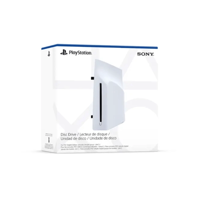 LECTOR PS5 UNIDAD DE DISCO EXTERNA EDICION DIGITAL (MODELOS SLIM Y PRO) BLANCO - 3
