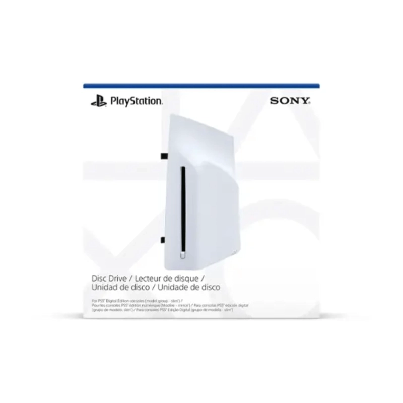 LECTOR PS5 UNIDAD DE DISCO EXTERNA EDICION DIGITAL (MODELOS SLIM Y PRO) BLANCO - 5