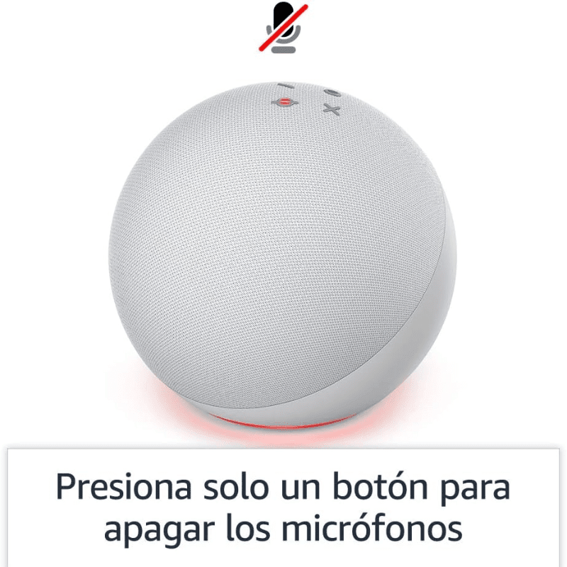 AMAZON ALEXA ECHO DOT 5 BLANCO (ENCHUFE NACIONAL) - 4