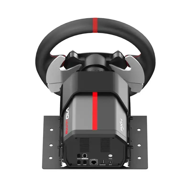VOLANTE DE CARRERA PXN V10 ULTRA CON FORCE FEEDBACK, PEDALES Y PALANCA - PC PS4 XBOX ONE XBOX SERIES - 2