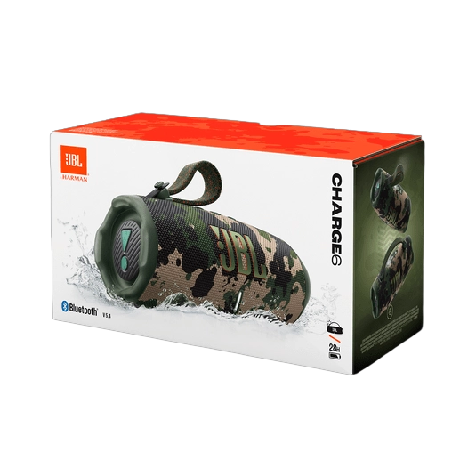 PARLANTE BLUETOOTH JBL CHARGE 6 CAMUFLADO - 6